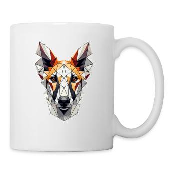 Geometric Art Ibizan Hound - Mug - white - Right