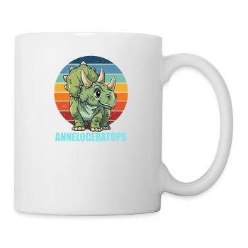 Idée cadeau anneloceratops pour Anne - Mug blanc - blanc - Droite