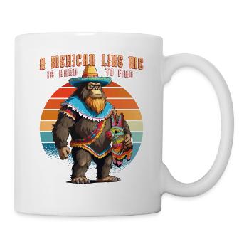A Mexican Like Me Is Hard To Find - Bigfoot Cinco - Mug - white - Right