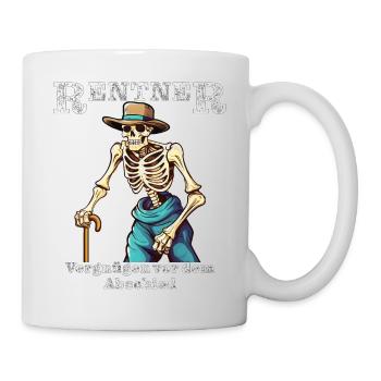 PENSIONERS Pleasure before saying goodbye - Mug - white - Right