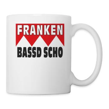 FRANKEN BASSD SCHO - Mug blanc - blanc - Droite