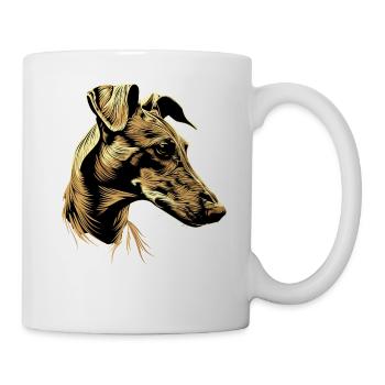 Greyhound Dog Lover Hunting Dog Love Greyhound - Mug - white - Right