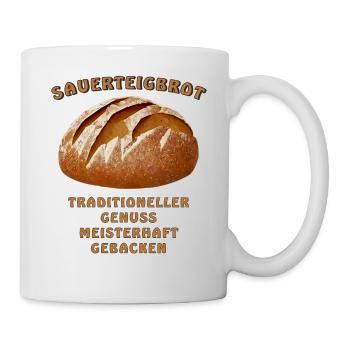 BROT TRADITIONELLER GENUSS MEISTER - Tasse - Weiß - Rechts
