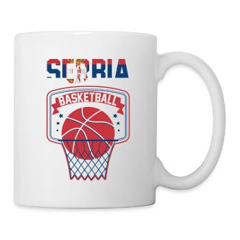 Serbien Basketball Serbia Basket Kosarka Srbija - Mug - white - Right