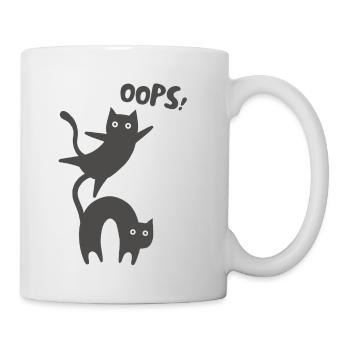OOPS! - Mug blanc - blanc - Droite