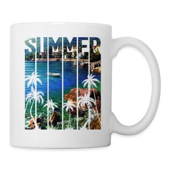 Croatie Croatie Hrvatska voyage été opatija - Mug blanc - blanc - Droite