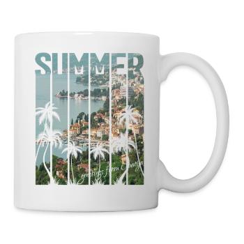 Croatie Croatie Hrvatska voyage été opatija - Mug blanc - blanc - Droite