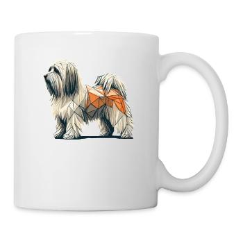 Geometric Art Havanese Havaneses - Mug - white - Right