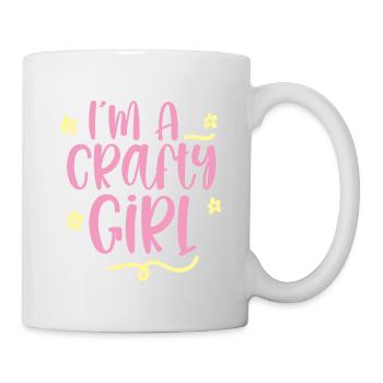 I'm A Crafty Girl 2 - Tasse - Weiß - Rechts