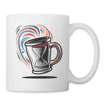 A TIME-TRAVELING COFFEE MUG - Mug - white - Right