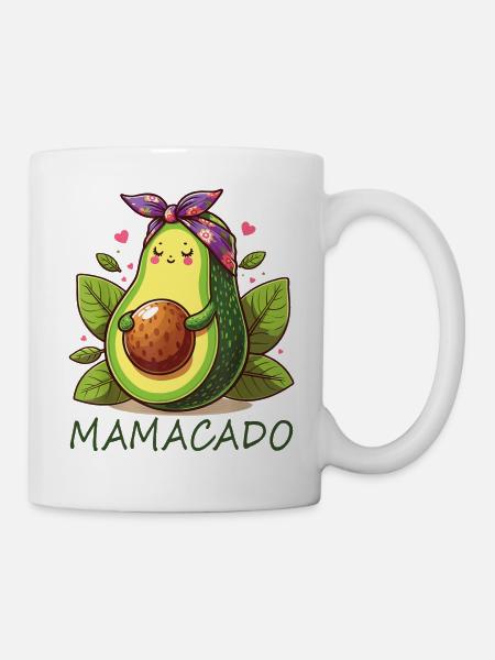 Mother's Day Avocado Lover Mamacado - Mug - white