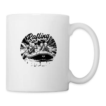 Une mauvaise journée de rafting en eau vive - Mug blanc - blanc - Droite