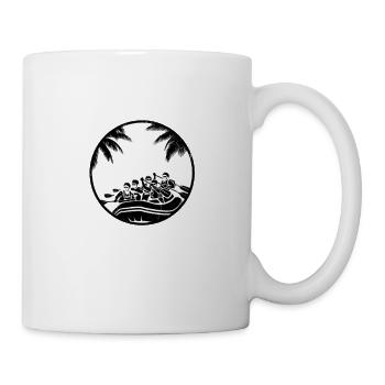 I'd Rather Be Rafting White Water - Tasse - Weiß - Rechts