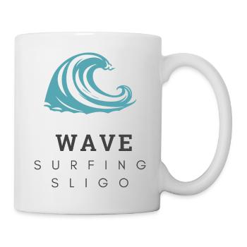 Surfing Sligo - Mug - white - Right