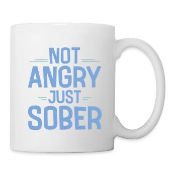 Not Angry Just Sober 4 - Mug - white - Right