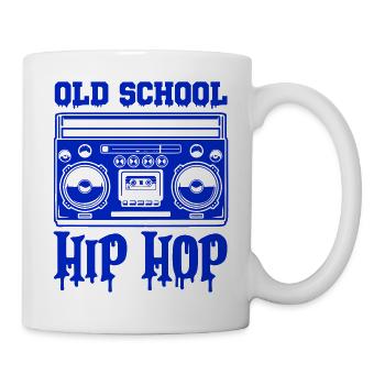 Ghettoblaster Old School Hip Hop - Mug - white - Right