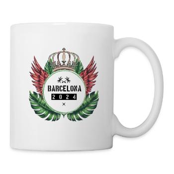 L’équipe de Barcelone 2024 - Mug blanc - blanc - Droite