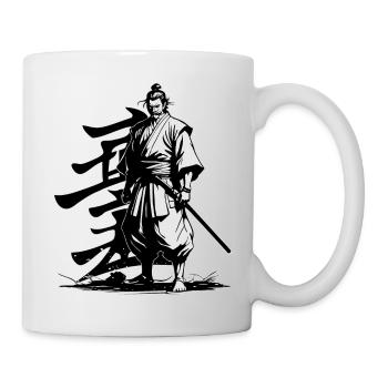 GUERRIER SAMURAÏ - Mug blanc - blanc - Droite