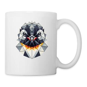 Geometric Art Penguin Penguins - Mug - white - Right