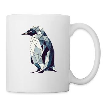 Geometric Art Penguin Penguins - Mug - white - Right