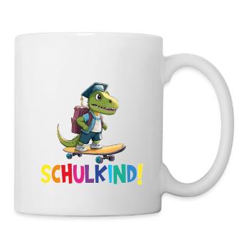 Schulkind 2024 Einschulung Schulanfang - Tasse - Weiß - Rechts