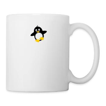 Garder Calme Et Aimer Pingouins Drôle Oiseau Animal Amour - Mug blanc - blanc - Droite