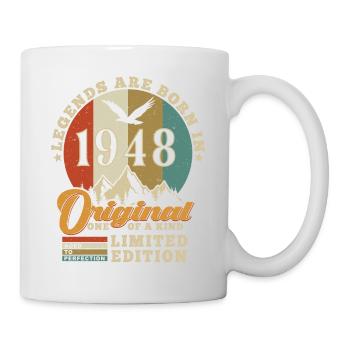 Original 1948 Birthday Gift 1948 Authentic - Mug - white - Right