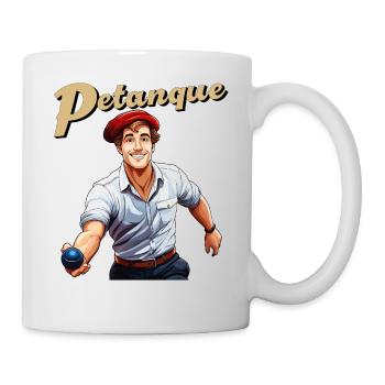Petanque Man - Mug - white - Right