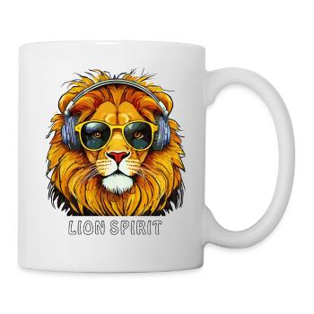 LION SPIRIT - Tasse - Weiß - Rechts