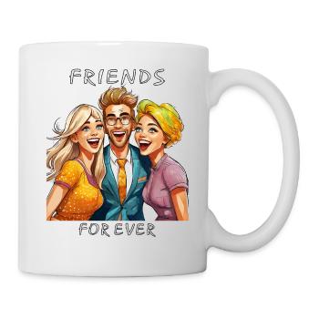 FREUNDE FRIENDS FOR EVER - Mug - white - Right