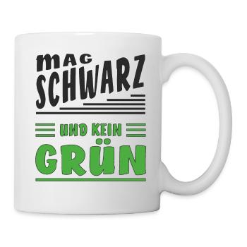LIKES BLACK AND NOT GREEN - Mug - white - Right