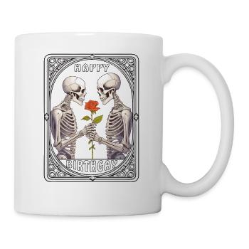 PLAYING CARD HAPPY BIRTHGAY - Mug - white - Right