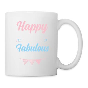 joyeux anniversaire mon ami - Mug blanc - blanc - Droite