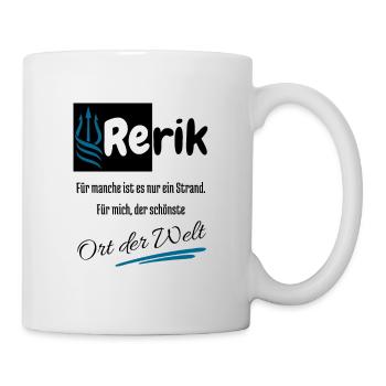 Rerik pour moi le plus bel endroit du monde. - Mug blanc - blanc - Droite
