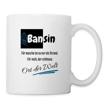Bansin for me the most beautiful place in the world - Baltic Sea - Mug - white - Right