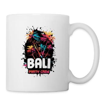 Equipe de fête à Bali - Mug blanc - blanc - Droite