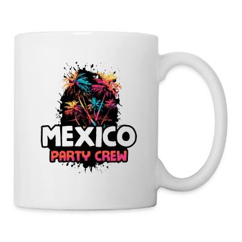 Équipe de la fête au Mexique - Mug blanc - blanc - Droite