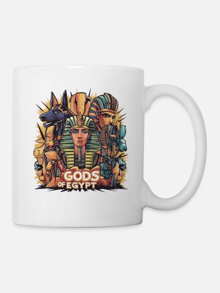 Götter der Magie Ägypten - Tasse - Weiß