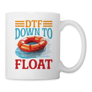 DTF Down To Float - Tasse - Weiß - Rechts