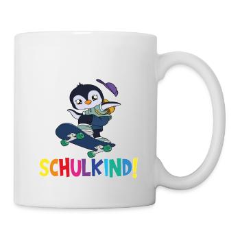 Schulkind 2024 Einschulung Schulanfang - Tasse - Weiß - Rechts