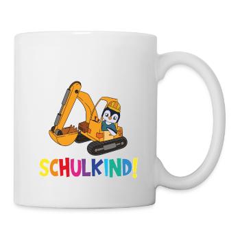 Schulkind 2024 Einschulung Schulanfang - Tasse - Weiß - Rechts