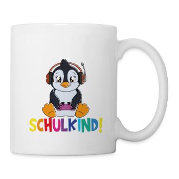 Schulkind 2024 Einschulung Schulanfang - Tasse - Weiß - Rechts