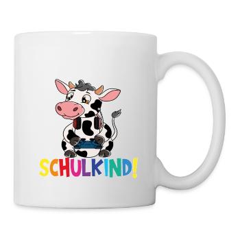 Schulkind 2024 Einschulung Schulanfang - Tasse - Weiß - Rechts