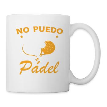 Ich kann nicht, ich habe Padel Tennis Padel Spieler - Tasse - Weiß - Rechts