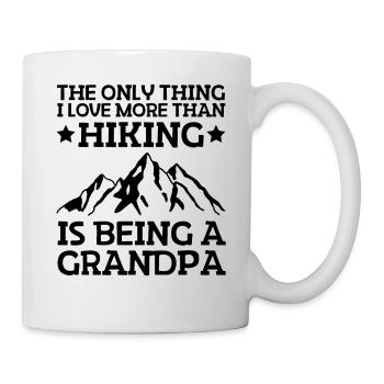 Randonnée Montagne Randonnée en montagne Grand-père Randonnée - Mug blanc - blanc - Droite