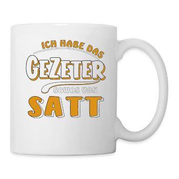 J’EN AI MARRE DE LA CLAMEUR - Mug blanc - blanc - Droite