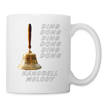DING DONG HANDBELL MELODY - Tasse - Weiß - Rechts