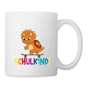 Schulkind 2024 Einschulung Schulanfang - Tasse - Weiß - Rechts