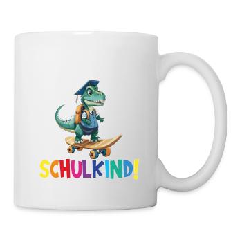 Schulkind 2024 Einschulung Schulanfang - Tasse - Weiß - Rechts