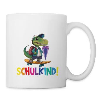 Schulkind 2024 Einschulung Schulanfang - Tasse - Weiß - Rechts